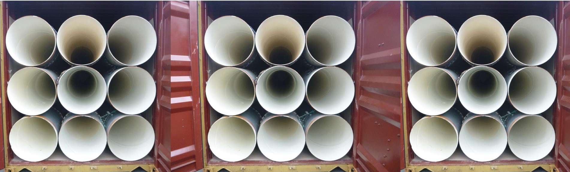 762mm and 914mm OD coated and lined fire service pipes