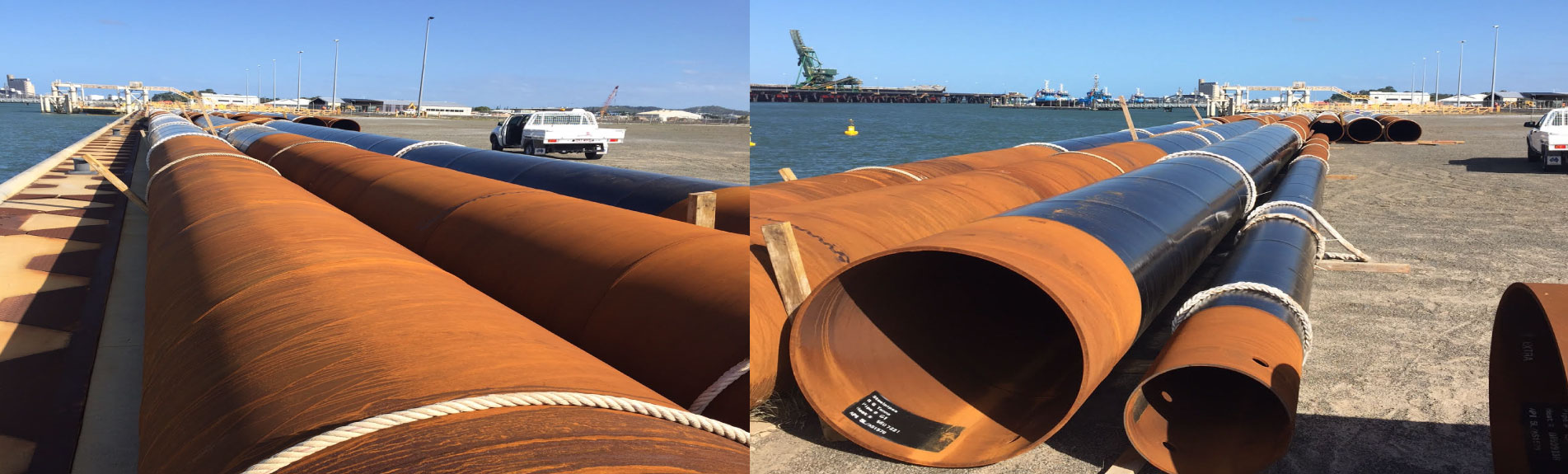 1200mm OD piling pipes