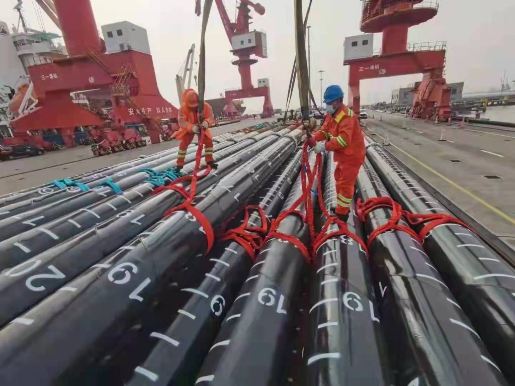 610mm, 760mm OD and 1100mm OD, in lengths up to 45 metres,